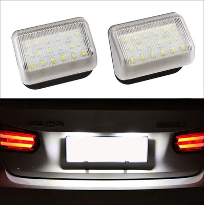 Produktbild von 2x 18 LED PREMIUM Kennzeichenbeleuchtung für Mazda 6 GG + Kombi GY / CX-5 / CX-7