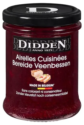Obrázok produktu pre Didden Bereide Veenbessen 220 g – Ovocné brusnice na divinu, syry a dezerty