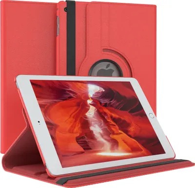 Produktbild von EAZY CASE - Tablet Hülle für Apple iPad Mini 4 Schutzhülle, Tablet Case 360° drehbar in Rot