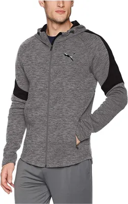 Obrázek produktu pro Pánská mikina PUMA Evostripe FZ Hoody Grey Šedá M