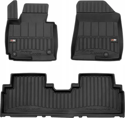 Imagen del producto de Alfombrillas y tapetes para el suelo del KIA Carens 4 IV (2013-2019), diseño 3D con borde elevado