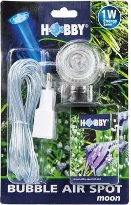 Obrázek produktu pro HOBBY Bubble Air Spot moon okysličování s modrým LED osvětlením, D00671