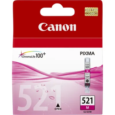 Obrázok produktu pre Canon CLI-521M Tinte Magenta