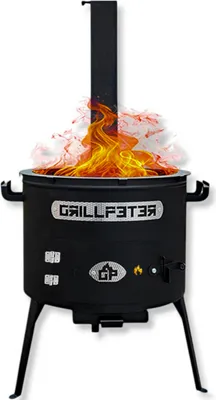 Produktbild von Utschak Asamat mit Abzugsrohr D45 cm Feuerofen für Kazan 12-22 Liter Uchag