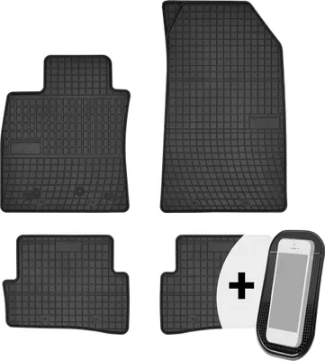 Produktbild von Gummimatten Auto Fußmatten Automatten Passgenau 4-teilig Set - passend für Renault Clio 4 IV 2012-2018