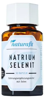 Zdjęcie produktu dla kapsułki seleninu sodu naturafit, 90 kapsułek