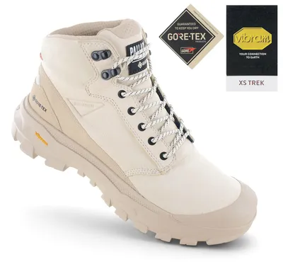 Produktbild von Palladium Pallarider Mid GTX Gore-Tex - Herren Stiefel Boots Leder Beige 79575-175-M , EU 43 US 10