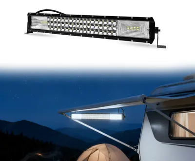 Image de Phare d'appoint LED UISEBRT 270 W pour voiture et tout-terrain, étanche IP67, éclairage de travail pouvant servir de phare antibrouillard pour le tout-terrain et les véhicules