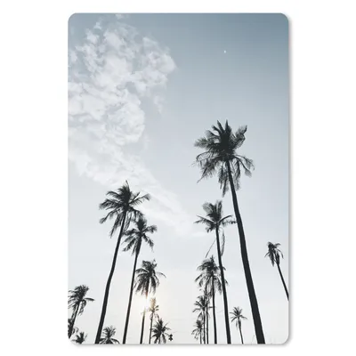 Produktbild von MuchoWow® Mauspad Mousepad Palmen - Sommer - Tropisch 40x60 cm - Mousepads - Maus Mat - Pad - Mausunterlage - Schreibtisch Accesoire