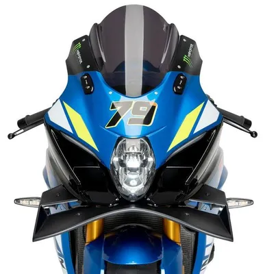 Produktbild von PUIG 22075J Frontspoiler GP  passend fuer SUZUKI GSX-R1000 Mattschwarz