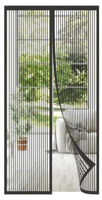 Image de Solidchoice - Moustiquaire magnétique pour portes, 115 x 235 cm