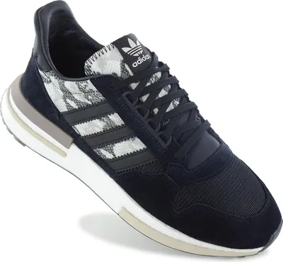 Produktbild von adidas ZX 500 RM Snake Boost - Herren Sneakers Schuhe Schwarz BD7924 , EU 44 UK 9.5