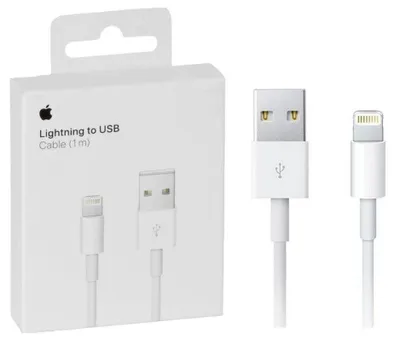 Produktbild von Original Apple USB Lightning Ladekabel 1m iPhone 6 7 8 10 X 11 12 13 14 Pro Max