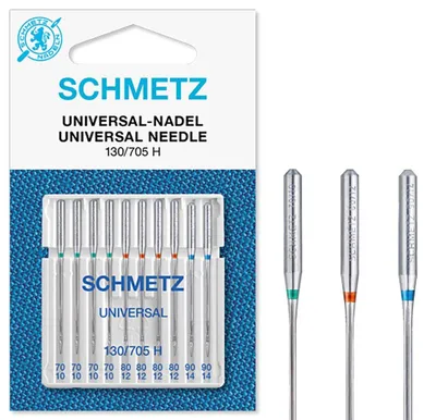 Produktbild von Aiguilles machine Schmetz universelles assorties 70 a 10 90 a 14 x 10