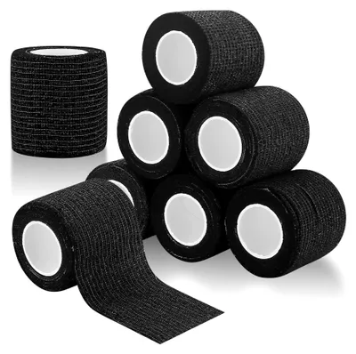 Produktbild von 8 Rollen selbsthaftende Bandage, kohäsive Bandage, 5 cm x 4,5 m elastische Haftbandage für Haustiere