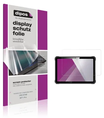 Image de 2x Film de protection d'écran pour ORCATAB WT1 Pro protecteur clair dipos