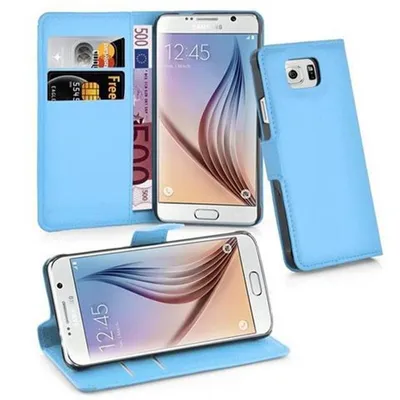 Produktbild von Cadorabo DE-105911, Samsung, Samsung Galaxy S6, Blau