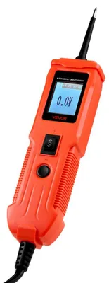Immagine prodotto di Tester per circuiti automobilistici, arancione - Tensione: 8-35 V DC - Cavo: 6 metri - Alloggiamento in ABS