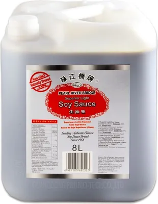 Produktbild von 8 Liter PEARL RIVER BRIDGE Helle Sojasauce Superior Light Soy Sauce Sojasoße
