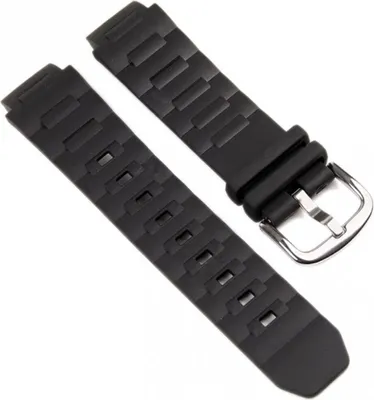 Produktbild von Casio Ersatzband Uhrenarmband Resin Band schwarz für BGA-150 BGA-151
