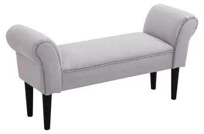Obrázek produktu pro Homcom HOMCOM Rozkládací pohovka do ložnice Pohovka čalouněná lavice MDF pěna 831-135