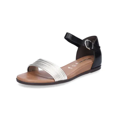 Produktbild von Tamaris Damen Sandale schwarz gold
