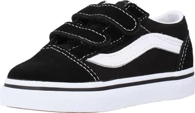 Produktbild von Vans Old Skool V Kleinkinderschuhe Schwarz EU 19 Schwarz EU 19