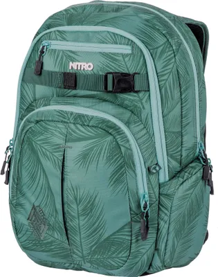 Immagine prodotto di NITRO zaino per il tempo libero zaino con scomparto per laptop Daypacker Collection Chase Backpack 35L Coco verde
