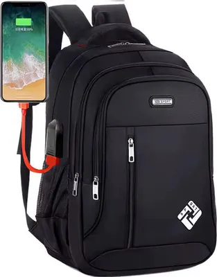 Obrázok produktu pre Batoh s USB portom 30 litrov čierny