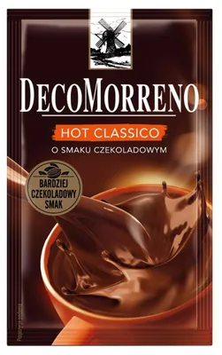Produktbild von DecoMorreno Hot Classico Instantgetränk mit Schokoladengeschmack 25 g