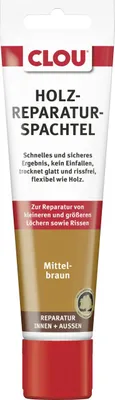 Produktbild von Clou Holzreparatur-Spachtel 55 g mittelbraun