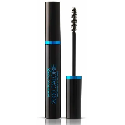 Produktbild von Max Factor 2000 Calorie Waterproof Volume Mascara, Schwarz, Black, Volumengebend, 10 ml, Frauen, c11-12 isoparaffin polyethylene disteardimonium hectorite cera carnauba trihydroxystearin...