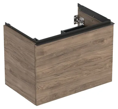 Produktbild von Geberit Acanto Unterschrank für Waschtisch, 1 Schublade und 1 Innenschublade, wandhängend, 740x541x475mm, 503.004.JR.1