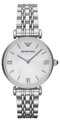 Produktbild von Emporio Armani Uhr AR1682 Quarz Edelstahl 32mm silberfarben 3 bar wasserdicht