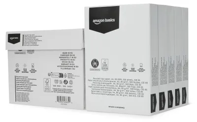 Produktbild von A. Basics Kopierpapier Aus 100% Recyclingpapier, Druckerpapier, A4 80g/m², 2500