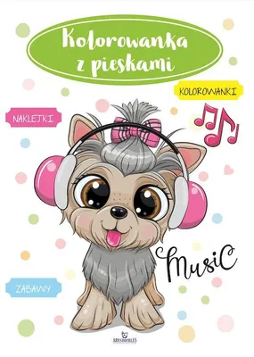 Produktbild von Kolorowanka z pieskami - Monika Matusiak (Malbücher für Kinder)