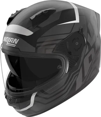 Produktbild von Nolan N60-6 Eclettico Helm, schwarz/grau, XS (55)