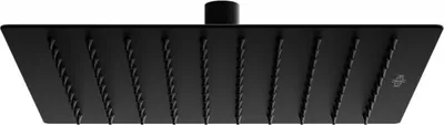 Produktbild von Mexen Slim Kopfbrause 25 x 25 cm, Schwarz - 79125-70