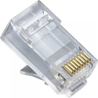 Image de XtendLan UTP RJ45 CAT5e connecteur, câble (également utilisable pour le fil), 50u