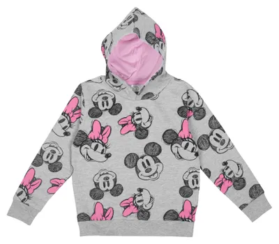 Zdjęcie produktu dla Bawełniana bluza z kapturem Disney Minnie Mouse - Stylowa bluza z kapturem dla dziewczynek 122/128