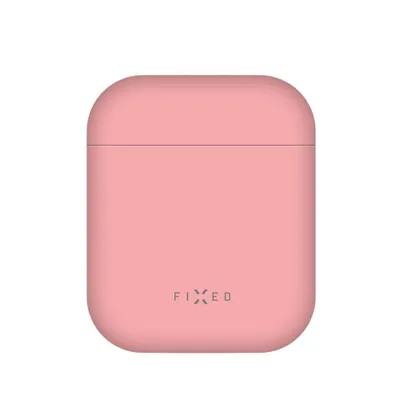 Obrázek produktu pro Ultratenké silikonové pouzdro FIXED Silky pro Apple Airpods – Růžová