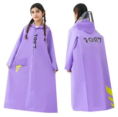 Image de Poncho de pluie imperméable pour enfants