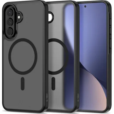 Produktbild von Handyhülle für Galaxy A37 5G / A36 5G / A27 5G / A56 5G, Tech-Protect MagMat MagSafe, Rauchfarben-Schwarz