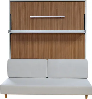 Produktbild von Wandbett Multifunktion Betten Schrankbett mit Sofa Bett Schlafzimmer Möbel