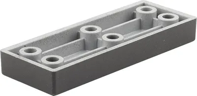 Image de Pied de meuble FP007 10mm noir mat
