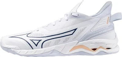 Produktbild von Mizuno WAVE MIRAGE 5(W) White/HalogenBlue/PeachParfait 7.5