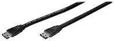 Obrázek produktu pro M-Cab HDD eSATA kabel - 0,50 m - SATA kabel (černý)