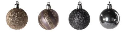 Immagine prodotto di Baubles natalizi, multicolore, Ø 4 cm, set da 12