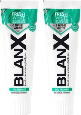 Produktbild von Blanx | Zahnpasta - Zahncreme Fresh White - 75 Ml - Minze - Aufhellend - Antibakteriell - 2 Stück