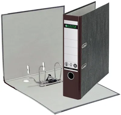Immagine prodotto di Leitz 1080-50-75 1080 Cartella A4 marmo nuvola, 80 mm, marrone